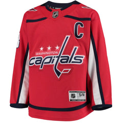 Alexander Ovechkin Washington Capitals Youth Home Premier Player Jersey - Red | US 3791526