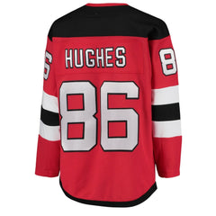 Jack Hughes New Jersey Devils Youth Home Premier Player Jersey - Red | US 3791527