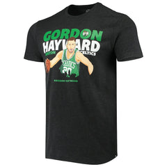 Gordon Hayward Boston Celtics '47 Player Graphic T-Shirt Heathered Black - 47 brand