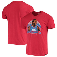 Kawhi Leonard LA Clippers '47 Player Graphic T-Shirt Red - 47 brand