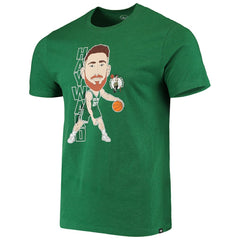 Gordon Hayward Boston Celtics '47 Bobblehead T-Shirt Heathered Kelly Green - 47 brand outlet