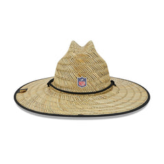 Pittsburgh Steelers New Era NFL Training Camp Straw Lifeguard Hat - Natural Hats