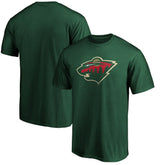 Minnesota Wild Fanatics Team Primary Logo T-Shirt - Green | US 3805862