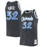 Shaquille O'Neal Orlando Magic Big & Tall Hardwood Classics Jersey Black - Mitchell & Ness