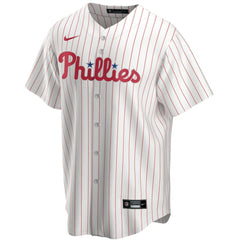 Philadelphia Phillies Nike Home Replica Custom Jersey - White Jerseys