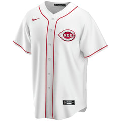 Cincinnati Reds Nike Home Replica Custom Jersey - White Jerseys