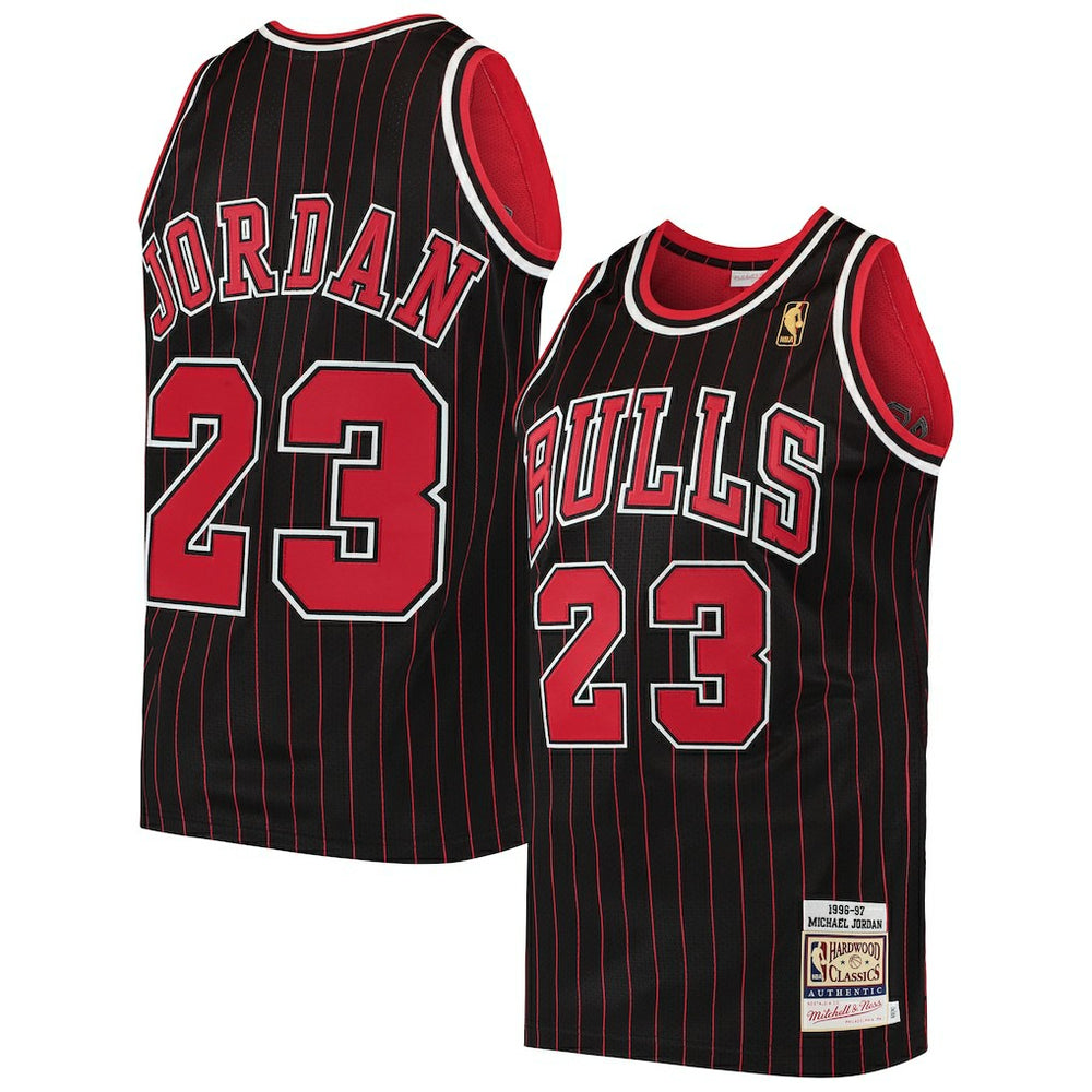 Michael Jordan Chicago Bulls 1996/97 Hardwood Classics Authentic Jersey Black - Mitchell & Ness outlet