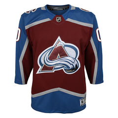 Colorado Avalanche Youth Home Premier Custom Jersey - Burgundy | US 3820527