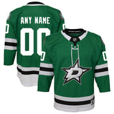 Dallas Stars Youth Home Custom Premier Jersey - Green | US 3820529