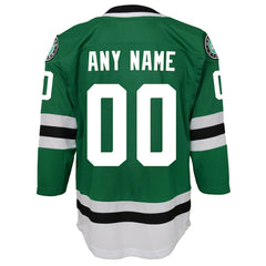 Dallas Stars Youth Home Custom Premier Jersey - Green | US 3820529