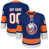 New York Islanders Youth Home Premier Custom Jersey - Blue | US 3820538