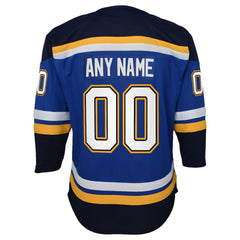 St. Louis Blues Youth Home Premier Custom Jersey - Blue | US 3820544