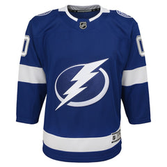 Tampa Bay Lightning Youth Home Custom Premier Jersey - Blue | US 3820545