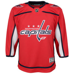 Washington Capitals Youth Home Blank Premier Jersey - Red | US 3820576