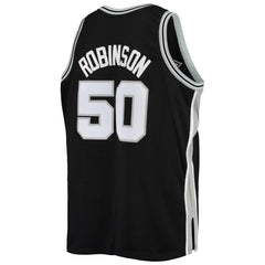 David Robinson San Antonio Spurs 1998/99 Big & Tall Hardwood Classics Swingman Jersey Black - Mitchell & Ness