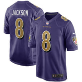 Lamar Jackson Baltimore Ravens Alternate Game Jersey - Purple Jerseys