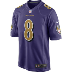 Lamar Jackson Baltimore Ravens Alternate Game Jersey - Purple Jerseys