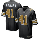 Alvin Kamara New Orleans Saints Alternate Game Jersey - Black Jerseys