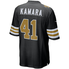 Alvin Kamara New Orleans Saints Alternate Game Jersey - Black Jerseys