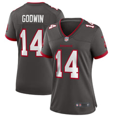 Chris Godwin Tampa Bay Buccaneers Women's Alternate Game Jersey - Pewter Jerseys