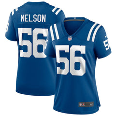 Quenton Nelson Indianapolis Colts Women's Player Game Jersey - Royal Jerseys