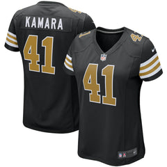 Alvin Kamara New Orleans Saints Women's Player Jersey - Black Jerseys