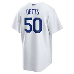 Mookie Betts Los Angeles Dodgers Nike Home Replica Player Name Jersey - White Jerseys