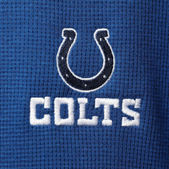 Indianapolis Colts Dunbrooke Logo Maverick Thermal Henley Long Sleeve T-Shirt - Royal T-shirts