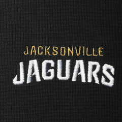 Jacksonville Jaguars Dunbrooke Logo Maverick Thermal Henley Long Sleeve T-Shirt - Black T-shirts