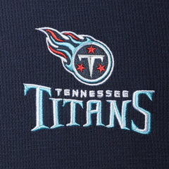 Tennessee Titans Dunbrooke Logo Maverick Thermal Henley Long Sleeve T-Shirt - Navy T-shirts