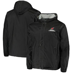 Arizona Cardinals Dunbrooke Logo Legacy Stadium Full-Zip Jacket- Black - Black Jackets