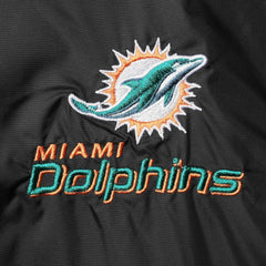 Miami Dolphins Dunbrooke Logo Legacy Stadium Full-Zip Jacket- Black - Black Jackets