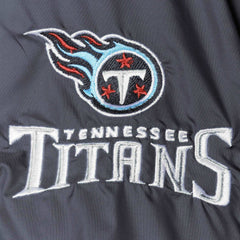 Tennessee Titans Dunbrooke Logo Legacy Stadium Full-Zip Jacket- Navy - Navy Jackets