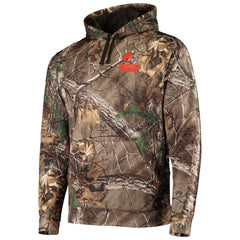 Cleveland Browns Dunbrooke Circle Champion Tech Fleece Pullover Hoodie - Realtree Camo Hoodies