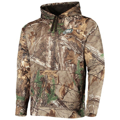 Philadelphia Eagles Dunbrooke Circle Champion Tech Fleece Pullover Hoodie - Realtree Camo Hoodies