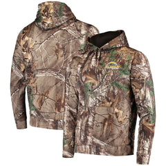 Los Angeles Chargers Dunbrooke Circle Champion Tech Fleece Pullover Hoodie - Realtree Camo Hoodies
