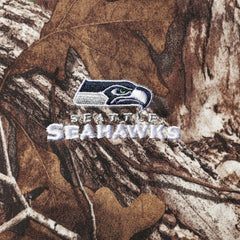 Seattle Seahawks Dunbrooke Circle Champion Tech Fleece Pullover Hoodie - Realtree Camo Hoodies