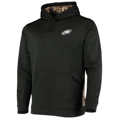 Philadelphia Eagles Dunbrooke Logo Ranger Pullover Hoodie - Black/Realtree Camo Hoodies
