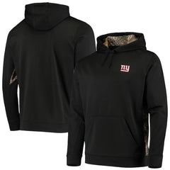 New York Giants Dunbrooke Logo Ranger Pullover Hoodie - Black/Realtree Camo Hoodies