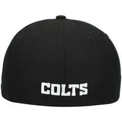 Indianapolis Colts New Era Omaha 59FIFTY Fitted Hat - Black Hats
