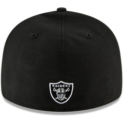 Las Vegas Raiders New Era Omaha Script Low Profile 59FIFTY Fitted Hat - Black Hats