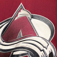 Nathan MacKinnon Colorado Avalanche '47 Player Name & Number Lacer Pullover Hoodie - Burgundy | US 3848260