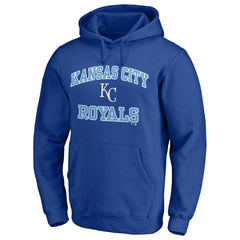 Kansas City Royals Heart & Soul Pullover Hoodie - Royal Hoodies