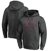 New York Mets Fanatics MTO Label Heart & Soul Pullover Hoodie - Charcoal Hoodies
