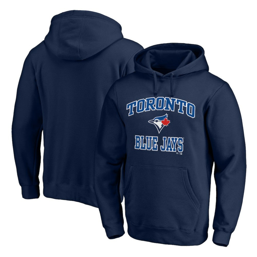 Toronto Blue Jays Fanatics MTO Label Heart & Soul Pullover Hoodie - Navy Hoodies