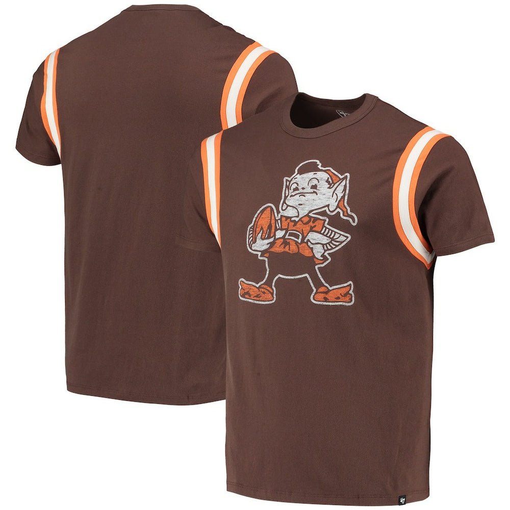 Cleveland Browns '47 Premier Point T-Shirt - Brown T-shirts