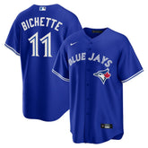 Bo Bichette Toronto Blue Jays Nike Alternate 2 Replica Jersey - Rush Blue Jerseys