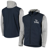 Tennessee Titans Dunbrooke Alpha Full-Zip Jacket - Navy/Gray Jackets