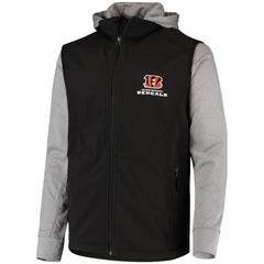 Cincinnati Bengals Dunbrooke Alpha Full-Zip Jacket - Black/Gray Jackets