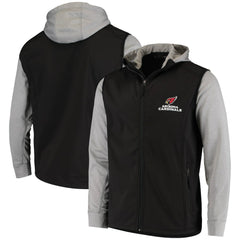 Arizona Cardinals Dunbrooke Alpha Full-Zip Jacket - Black/Gray Jackets